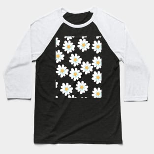 Floral Pattern Design Baseball T-Shirt